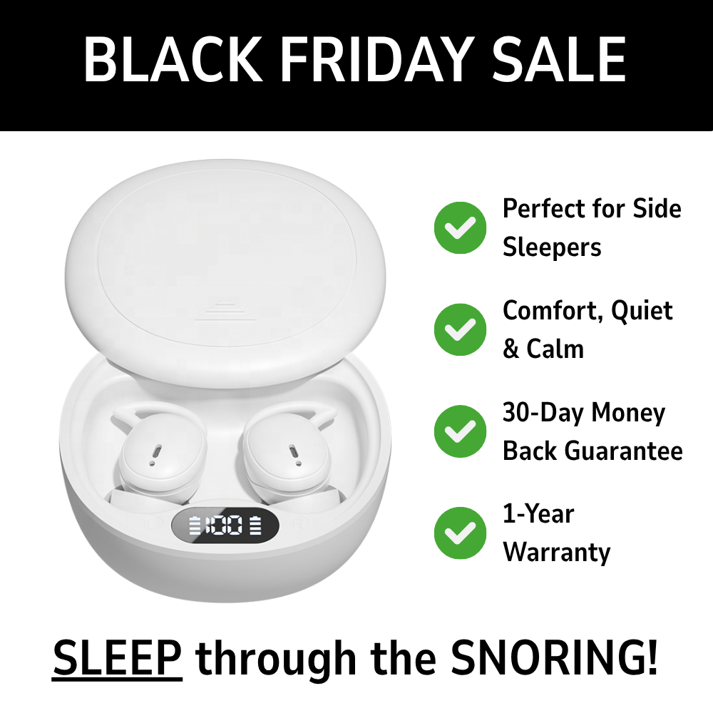 SnoreSilence™ Bluetooth Sleep Buds